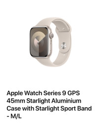 Brand New Sealed Box Apple Watch Series 9