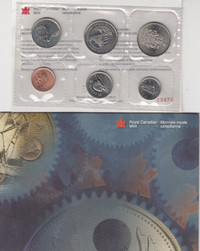 Très RARE ensemble de pièces 1999p Prooflike set Test Token.