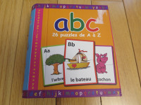 Jeu Cartes ABC - 26 puzzles de A à Z
