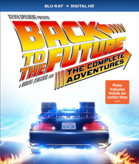 BACK TO THE FUTURE THE COMPLETE ADVENTURE 3 MOVIES ON BLU-RAY!!!
