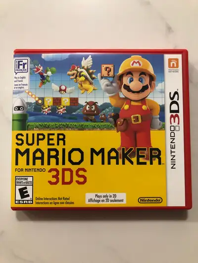 Super Mario Maker Nintendo 3DS, View more