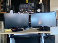Computer setup extra monitors