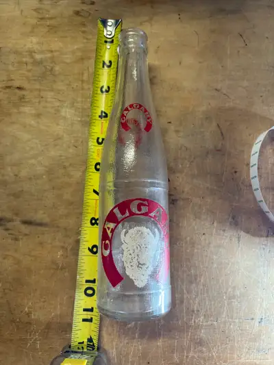 VINTAGE CALGARY BREWING & MALTING CO. GLASS BOTTLE ALBERTA, View more