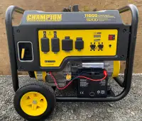 LIKE NEW Champion Generator 11500/9200 Watts