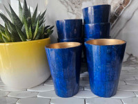 Lapis lazuli drinking cups 