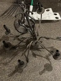 FREE black chandelier