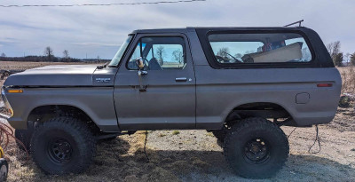 1978 ford Bronco Coyote swap project