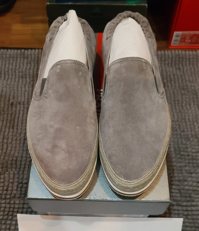 Prada Men Grey Lows Suede, View more