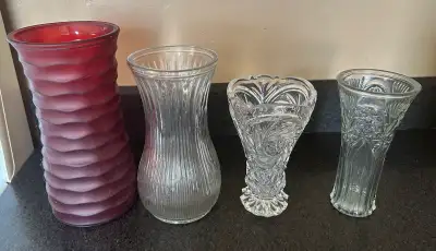 Glass Vases (Sold Seperatly), View more