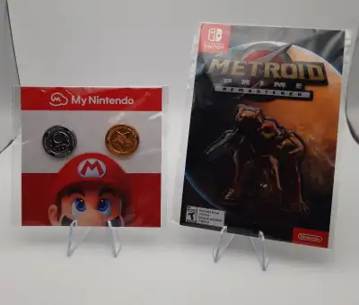 Nintendo club exclusive pins, View more