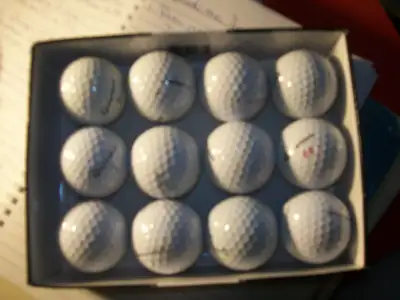 One Dozen Taylormade Golf Balls, View more