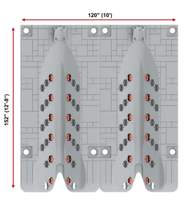 DOUBLE PWC SLX5 - KINGSTON DELIVERY INCLUDED in Patio & Garden Furniture in Kingston - Image 2