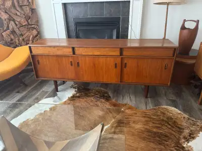 Mid Century Modern Teak Sideboard /credenza by Punch, View more