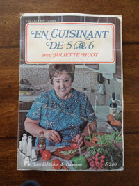 Livre de recettes « En cuisinant de 5 à 6 » avec Juliette Huot