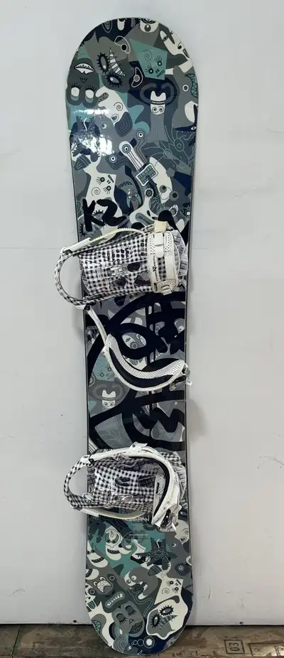 K2 Snowboard 156cm w/ K2 Bindings, View more