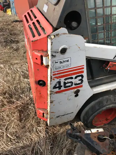 463 bobcat for sale. I am simply not using it. I need it gone. I also have an auger attachment with...