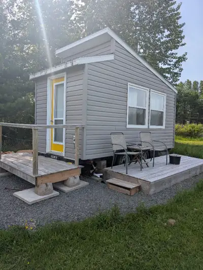 Tiny Home for Sale – $34,000 Location: Upper Burlington (near Windsor, NS) Well‑built 16x8 ft tiny h...
