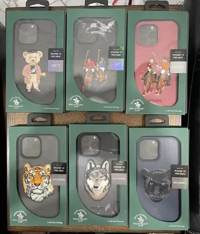 Iphone 14 pro max/14 pro /13/12 genuine leather authentic cases, View more