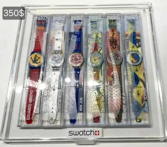 swatch coffret Artist 1996 in Jewellery & Watches in City of Montréal - Image 2