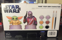  Star Wars Paint and display Set The Mandalorian and child 