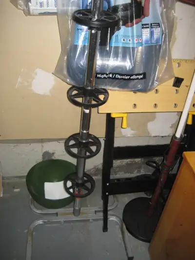 FS: Tire stander, mobile closet, KALLAX door inserts, View more