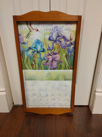 Wooden Wall Calendar Frame