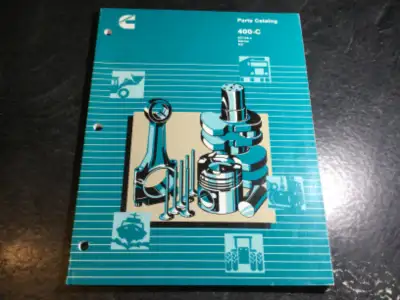 Cummins Diesel 400-C 6CTA8.3 Marine M2 Parts Catalog Cummins Diesel Bulletin No. 3672003-00 Printed...