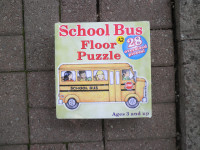 School Bus floor puzzle