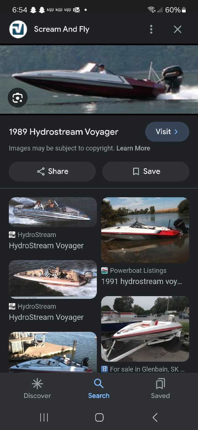 Looking for Hydrostream Voyager  in Powerboats & Motorboats in Trenton