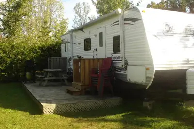 Camping Experiance! includes Trailer and site rental, View more