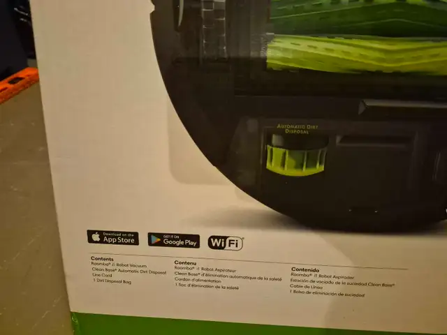 NEW iRobot Roomba i1+ Self-Emptying Robot Vacuum in Vacuums in Markham / York Region - Image 3