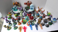 SKYLANDERS Activision Mixed Lot Of 49 Characters & 2- Portals