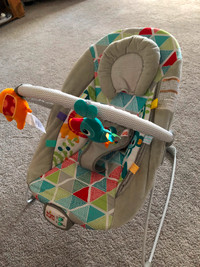 Bouncy baby chair