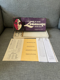 The Amazing Zodiascope Fortune Teller Game good condition.