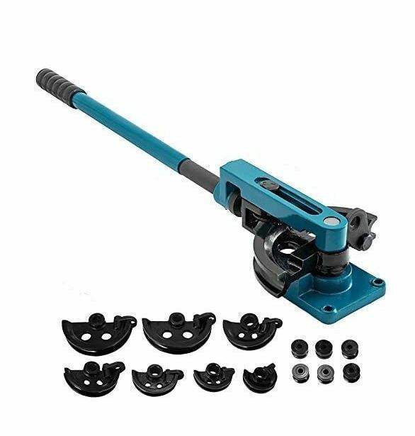 Heavy Duty pipe and tube bender , with 7 Dies 3/8" to 1" Outils à