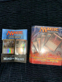 MTG Magic the Gathering Fire/Lightning Premium Deck + MvsM DD