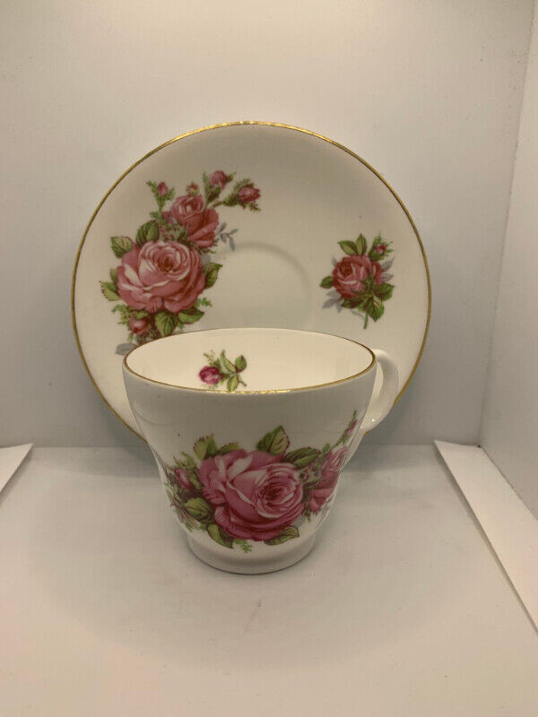 Stanley Bone China Teacup and Saucer in Arts & Collectibles in Fredericton - Image 4