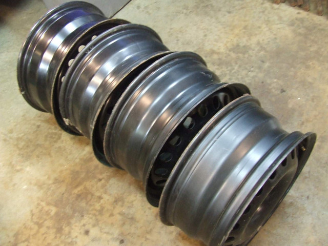 Great Set of 17x7 inch Steel Rims for Honda/Acura/Mercury 5x4.5" in Tires & Rims in Sudbury - Image 4