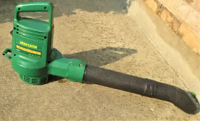 Weed Eater 2510 Ground Sweeper Electric Blower very good work, View more