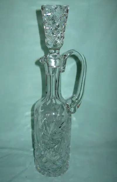 CARAFE EN CRYSTAL VINTAGE  PINWHEEL  CRYSTAL CARAFE, View more