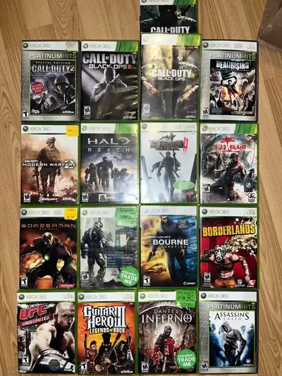 XBox 360 games, View more