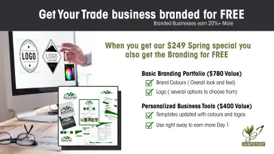 Jumpstart your trade, start thriving--Earn more and stress less, View more