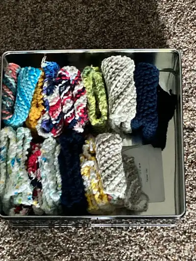 hand knit dishcloths, View more