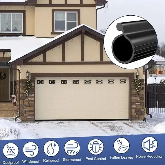 Garage Door Seal P Bulb - 20ft Flexible Weatherproof in Outdoor Tools & Storage in Ottawa - Image 2