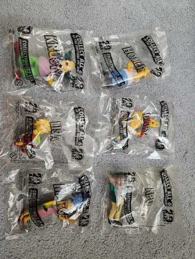 The Simpsons 20th Years Action Figure KFC Complete Set of 6, View more