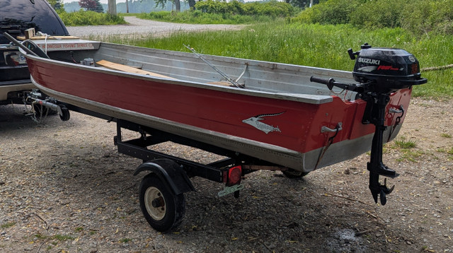 Aluminum Fishing Boat Package in Powerboats & Motorboats in Brantford