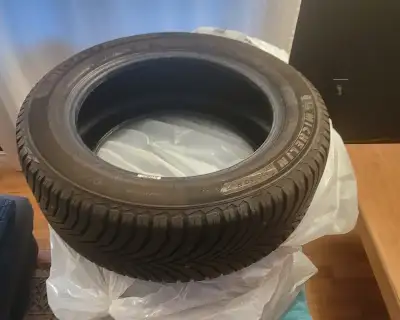 All season tires, set of 4, Michelin Cross climate2, 225/60 R17. Only tires. No rims. One is new. Th...