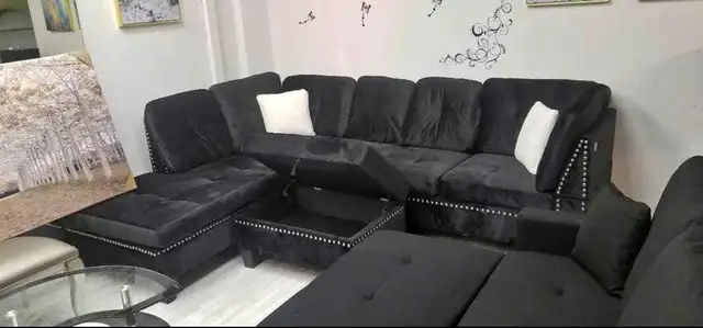 IRIS Reversible Sectional Sofa | Free Delivery in Couches & Futons in Peterborough - Image 2