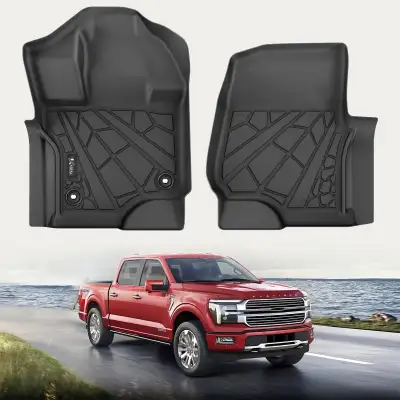 KARPAL Floor Mats for 2015-2026 Ford F-150 Supercrew/Supercab, View more