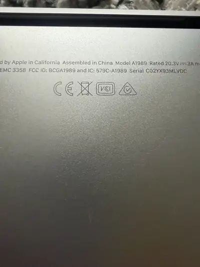 Selling a MacBook Pro for parts (iCloud locked) for $200. Price lightly firm. Serial number is in th...